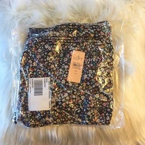 Loft V Back Crop Popover Top